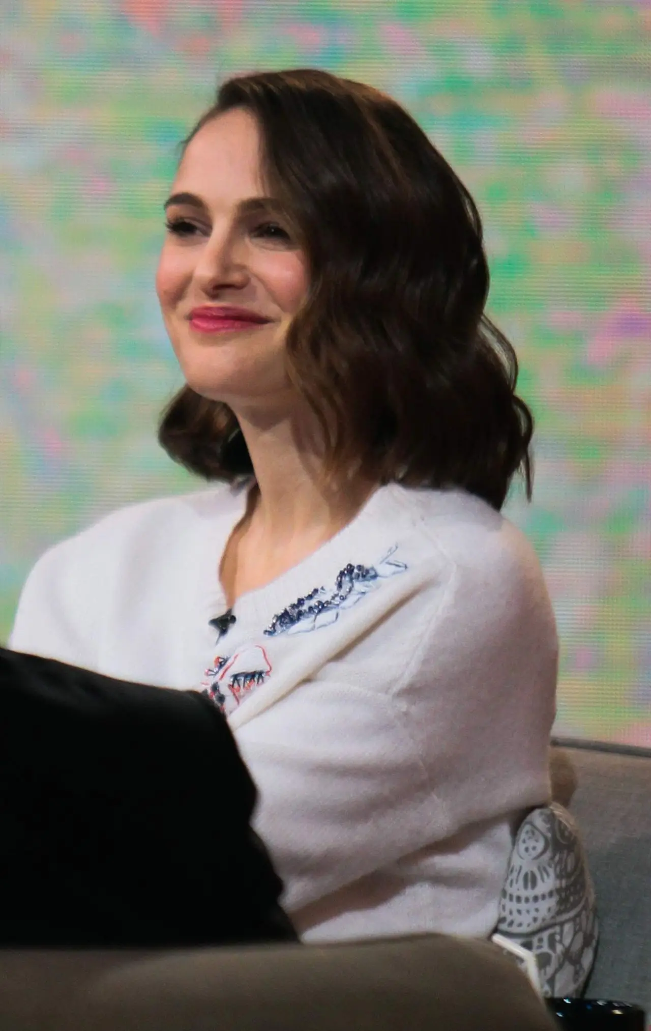 Natalie Portman Stills at Good Morning America January 20160